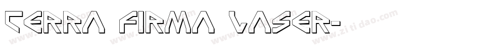 Terra Firma Laser字体转换
